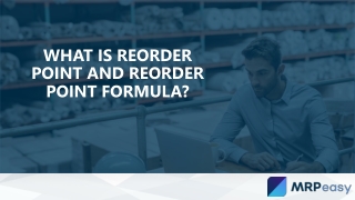What is Reorder Point and Reorder Point Formula?