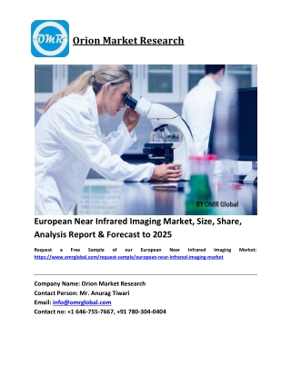 European Near Infrared Imaging Market Size, Share and Forecast 2019-2025