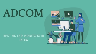 Buy the best HD LED monitors in India