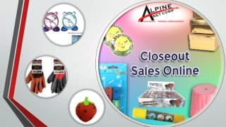 Closeout Items For Sale | Closeout Stores Online