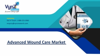 Global Advanced Wound Care Market – Analysis and Forecast (2019-2025)