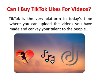 Can I Buy TikTok Likes For Videos?