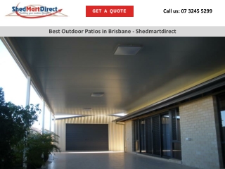 Best Outdoor Patios in Brisbane – Shedmartdirect