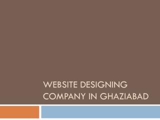 website designing company in ghaziabad