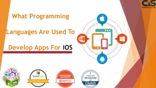 What Programming Languages Are Used To Develop Apps For iOS?