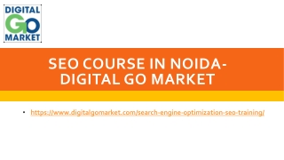 SEO Course in Noida-Digital Go Market