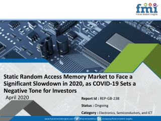 FMI’s Detailed Report on Static Random Access Memory Market Offers Projections of Potential Impact of Corona Virus Outbr