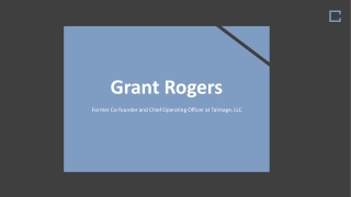 Grant Rogers - Worked at Soros Fund Management, LLC