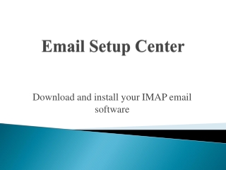 IMAP Email Server Software