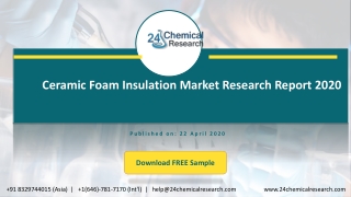 Ceramic Foam Insulation Market Research Report 2020