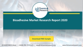 Bioadhesive Market Research Report 2020