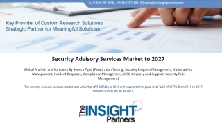 Security Advisory Services Market