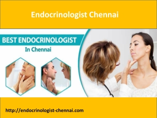 Best Endocrinologist In Chennai