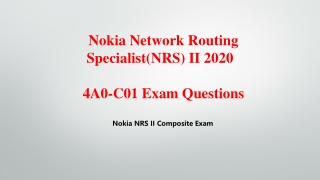 Real 4A0-C01 Questions Nokia NRS II Composite Exam V8.02 Killtest