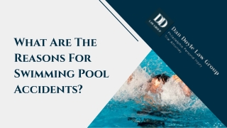 What Are The Reasons For Swimming Pool Accidents?