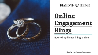 Online Engagement Rings - Engagement Ring buying tips