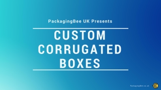 Custom Corrugated Boxes
