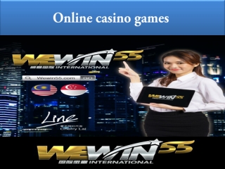 online casino games