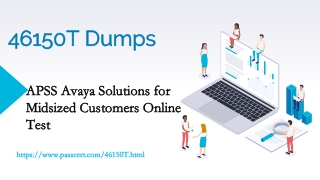 Passcert Avaya APSS 46150T Exam Dumps