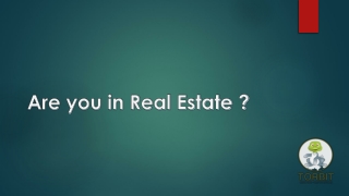 Are you in Real Estate? In-depth Strategy for Survival