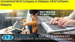 MLM Company in Malaysia