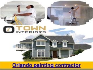 Orlando painting contractor
