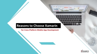 Reasons to Choose Xamarin For Cross-Platform Mobile App Development