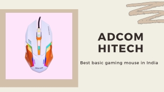 Buy the best basic gaming mouse in India