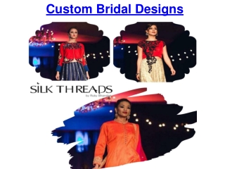 Custom Bridal Designs