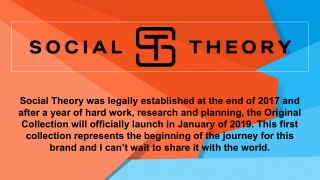 Social Theory Original Collection - Social Theory