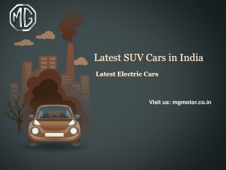 Latest SUV Cars | Upcoming SUV Cars