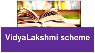 All to Know about VidyaLakshmi Scheme