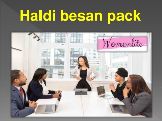 Haldi besan pack