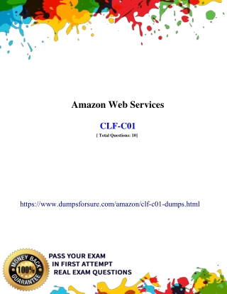 2020 Download Updated Amazon CLF-C01 Dumps