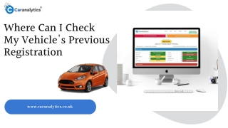 How To Check My Vehicle Previous Owners Data?