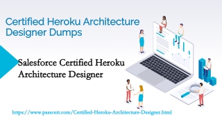 Certified Heroku Architecture Designer Dumps