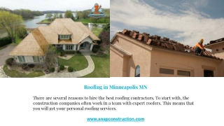 Roofing Minneapolis MN