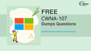 CWNP CWNA-107 Free Dumps Online V12.02 | DumpsBase