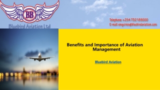 Get #Aviation Services from #Bluebird Aviation