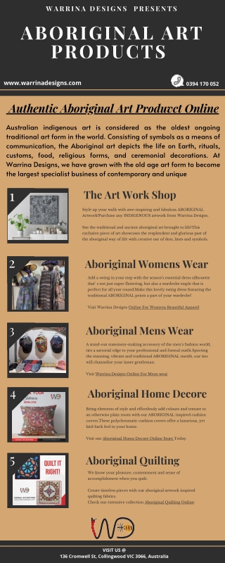 Aboriginal Art Products