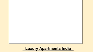 Luxury Apartment india | Luxury Old Age Homes In Iindia | Eden Seniors