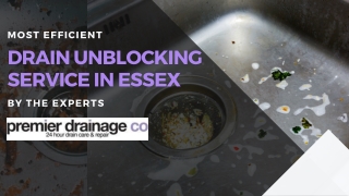 Most Efficient Drain Unblocking Service in Essex by the Experts