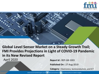Global Level Sensor Market Projected to Witness a Measurable Downturn; COVID-19 Outbreak Remains a Threat to Growth in t