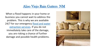 Aliso Viejo Rain Gutters NM