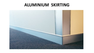ALUMINIUM SKIRTING DUBAI