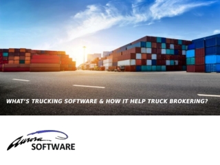 What’s Trucking Software & How It Help Truck Brokering?