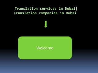 Why Do You Need Arabic to English Translation in Dubai?