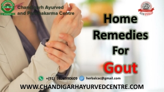 Home Remedies for Treatment of Gout Naturally.