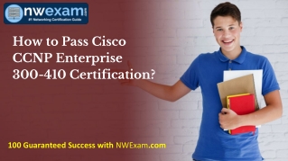 New Cisco CCNP Enterprise 300-410 Certification Sample Question