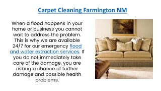 Carpet Cleaning Farmington NM